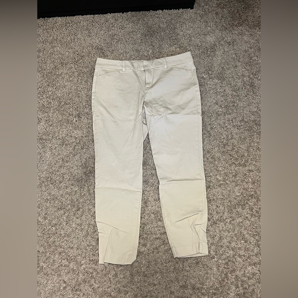 Old navy Women’s Cream Straight-Leg Jeans